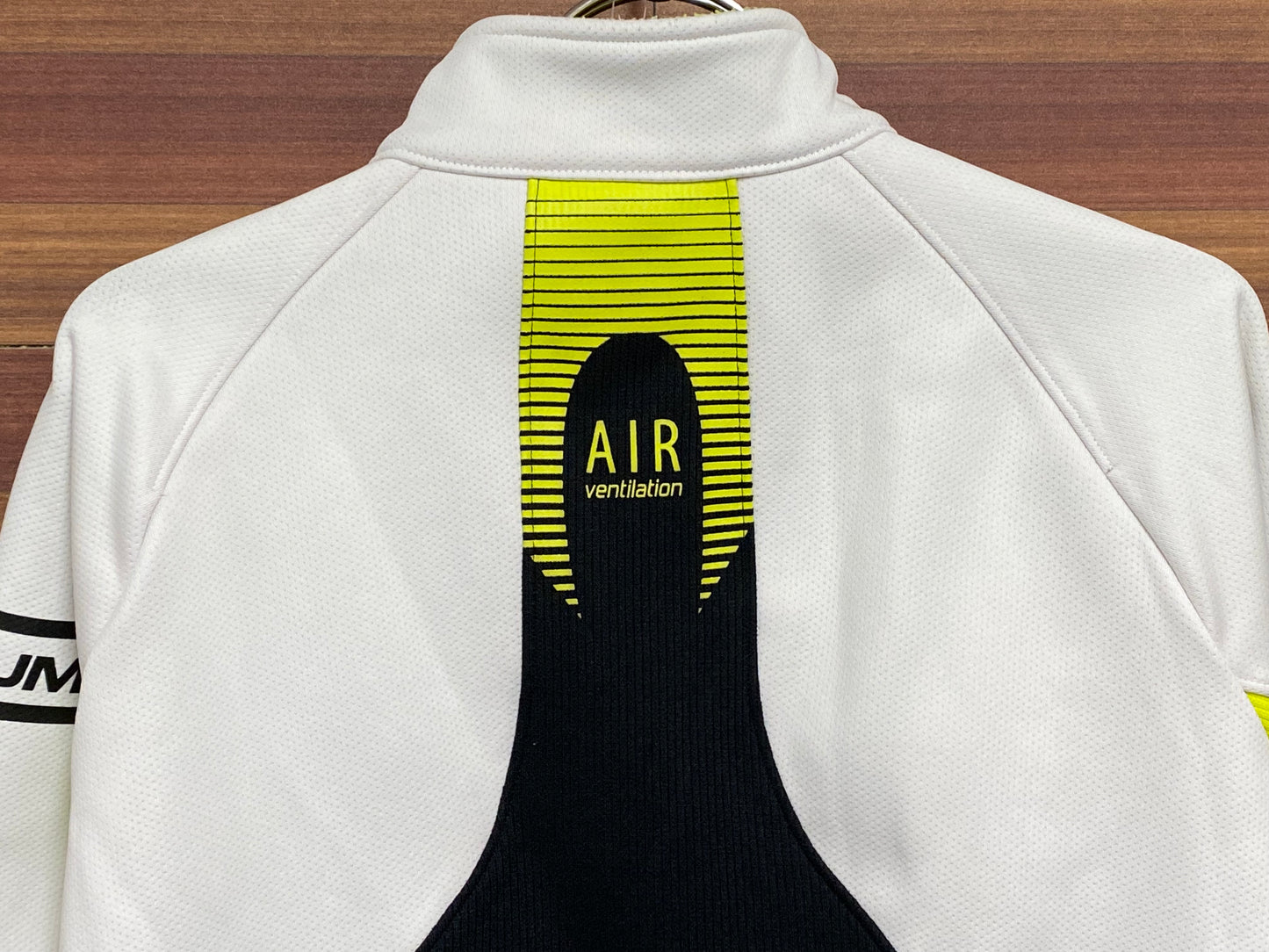 GU184 パールイズミ PEARL iZUMi 長袖 サイクルジャケット 白 黒 S