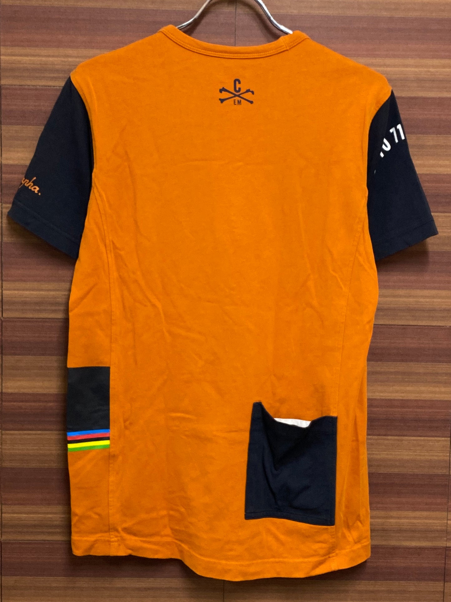 GX161 ラファ Rapha Tシャツ 5 DECADES T-SHIRT 半袖 オレンジ XS