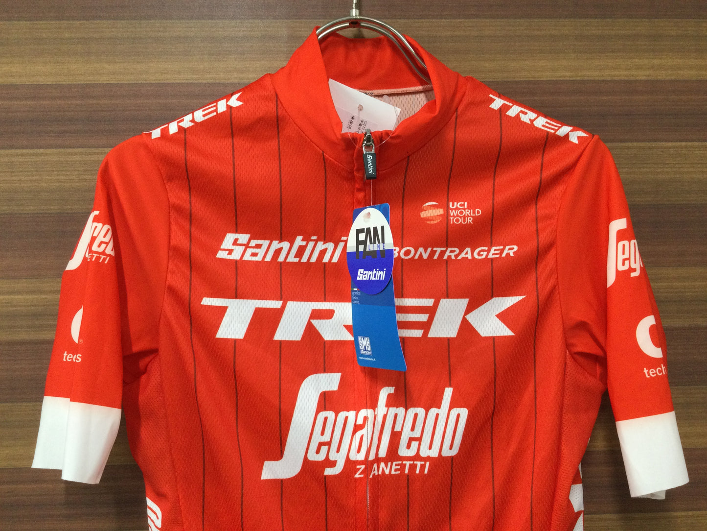 GI273 ボントレガー BONTRAGER SAN TSF REP 半袖サイクルジャージ XS 赤