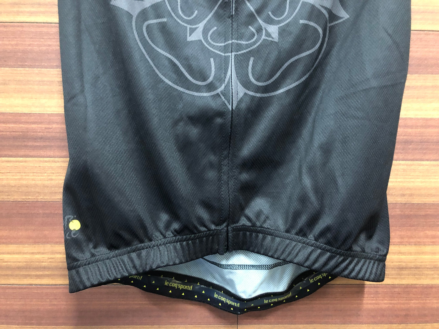 GC620 ルコック Le coq Sportif 半袖 サイクルジャージ S 黒黄