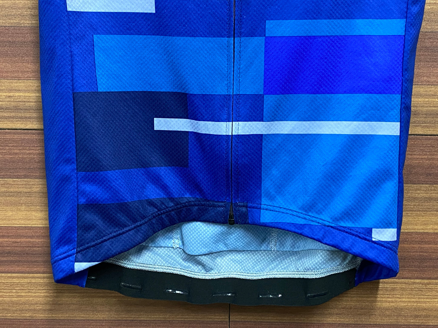 HI435 アソス assos ANTHRACITE SS JERSEY 半袖 サイクルジャージ 青 紺 S ※ほつれ