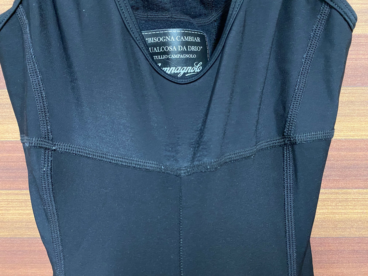 GP048 カンパニョーロ CAMPAGNOLO ビブタイツ 裏起毛 ※ほつれ