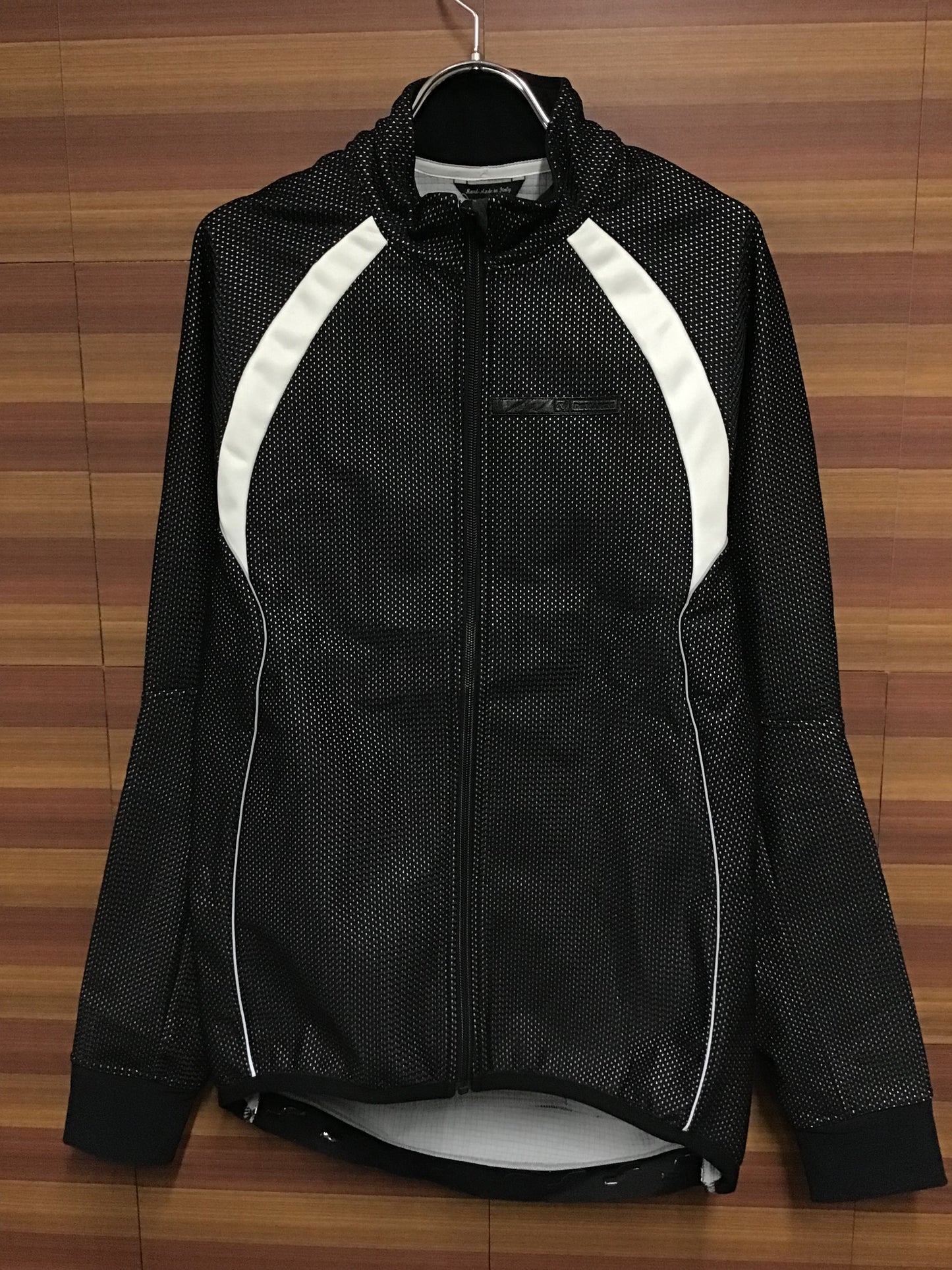 GX800 デマルキ DEMARCHI 長袖 サイクルジャケット 黒 L 裏起毛