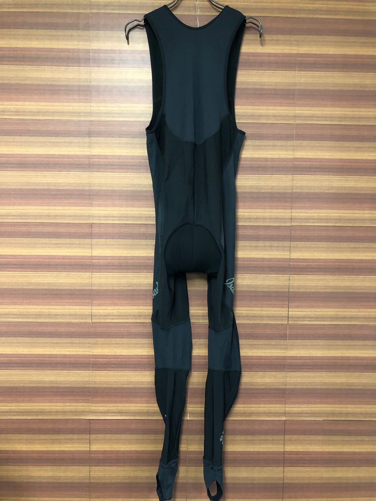 GW814 イザドア Isadore 裏起毛 ビブタイツ 黒 M