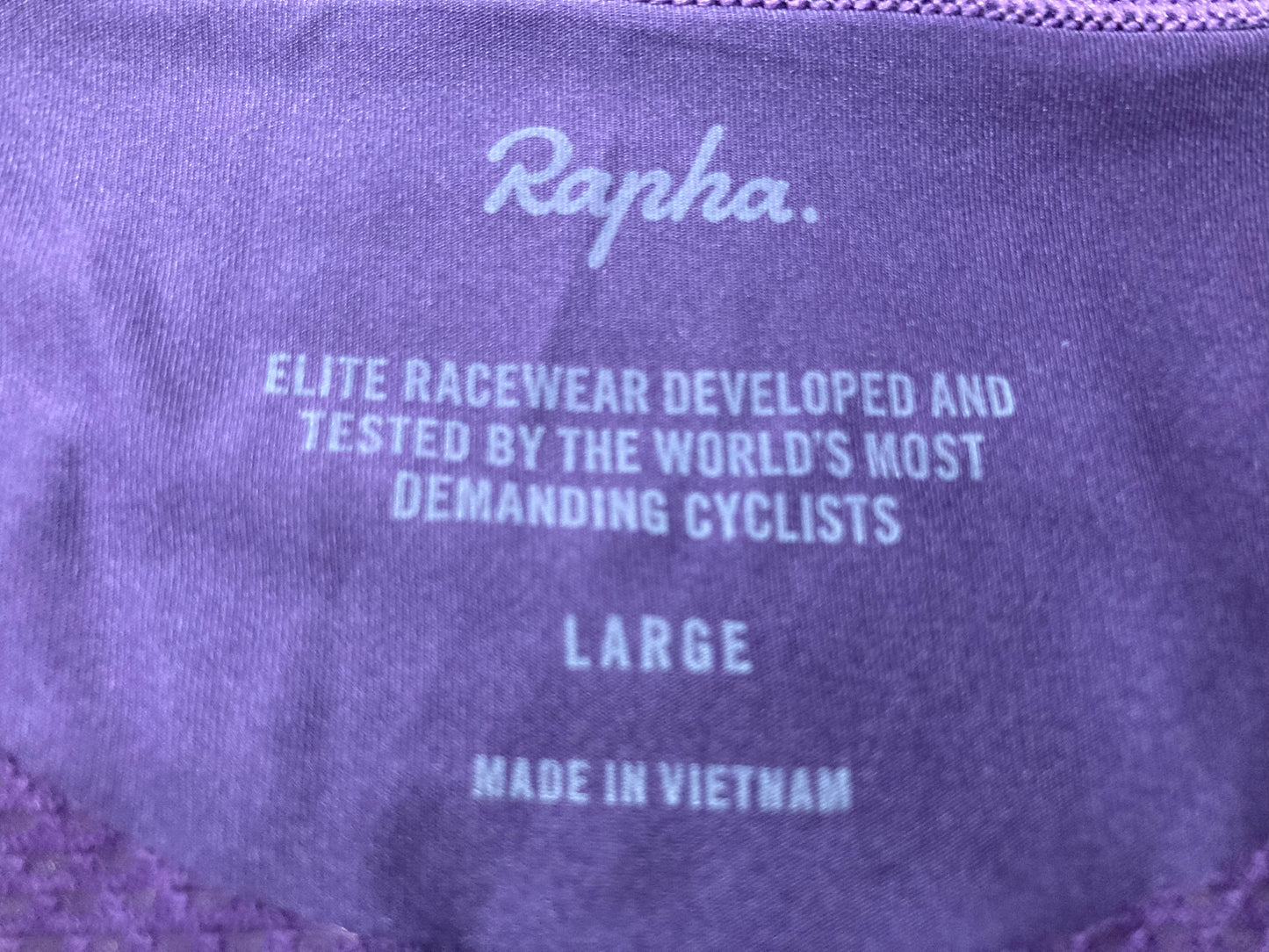 GW474 ラファ Rapha プロチーム ベースレイヤー PRO TEAM BASE LAYER SHORT SLEEVE 半袖 紫 L