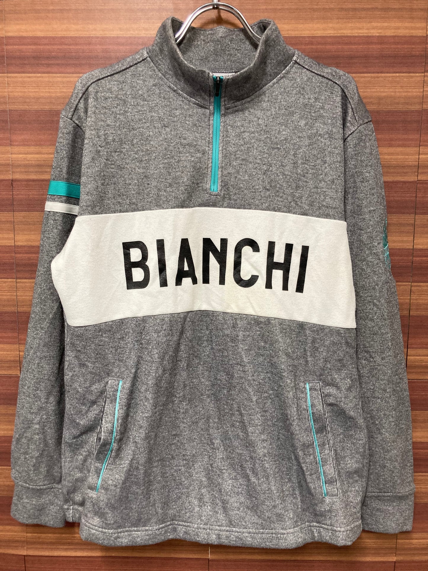 GR933 ビアンキ Bianchi 長袖ジャケットカジュアル グレー M