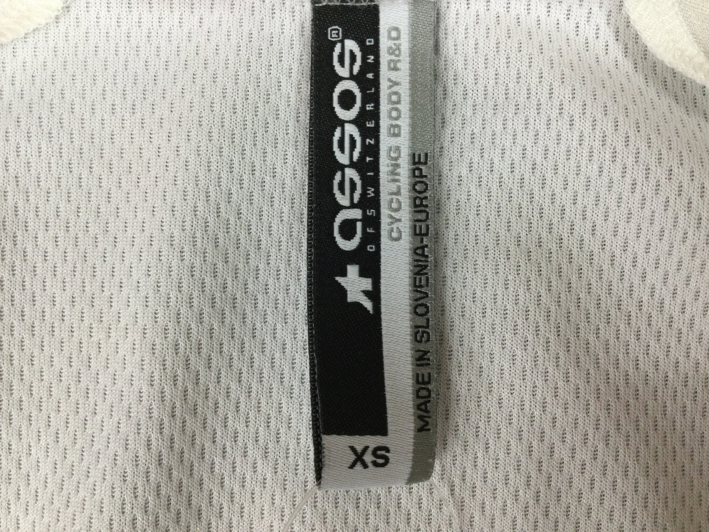 FZ919 アソス assos エキップ equipe 半袖 サイクルジャージ XS 白ピンク