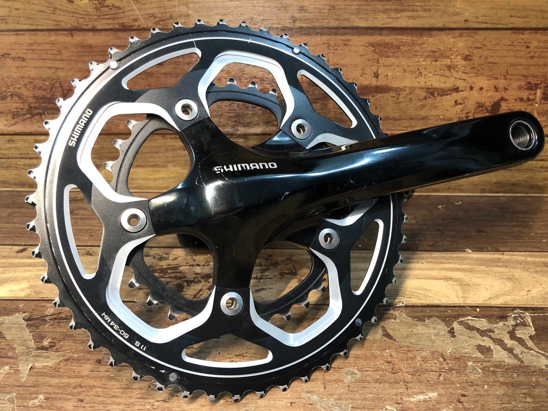HK387 シマノ FC-RS500 クランクセット 50-34T 170mm 11S – BICI AMORE 