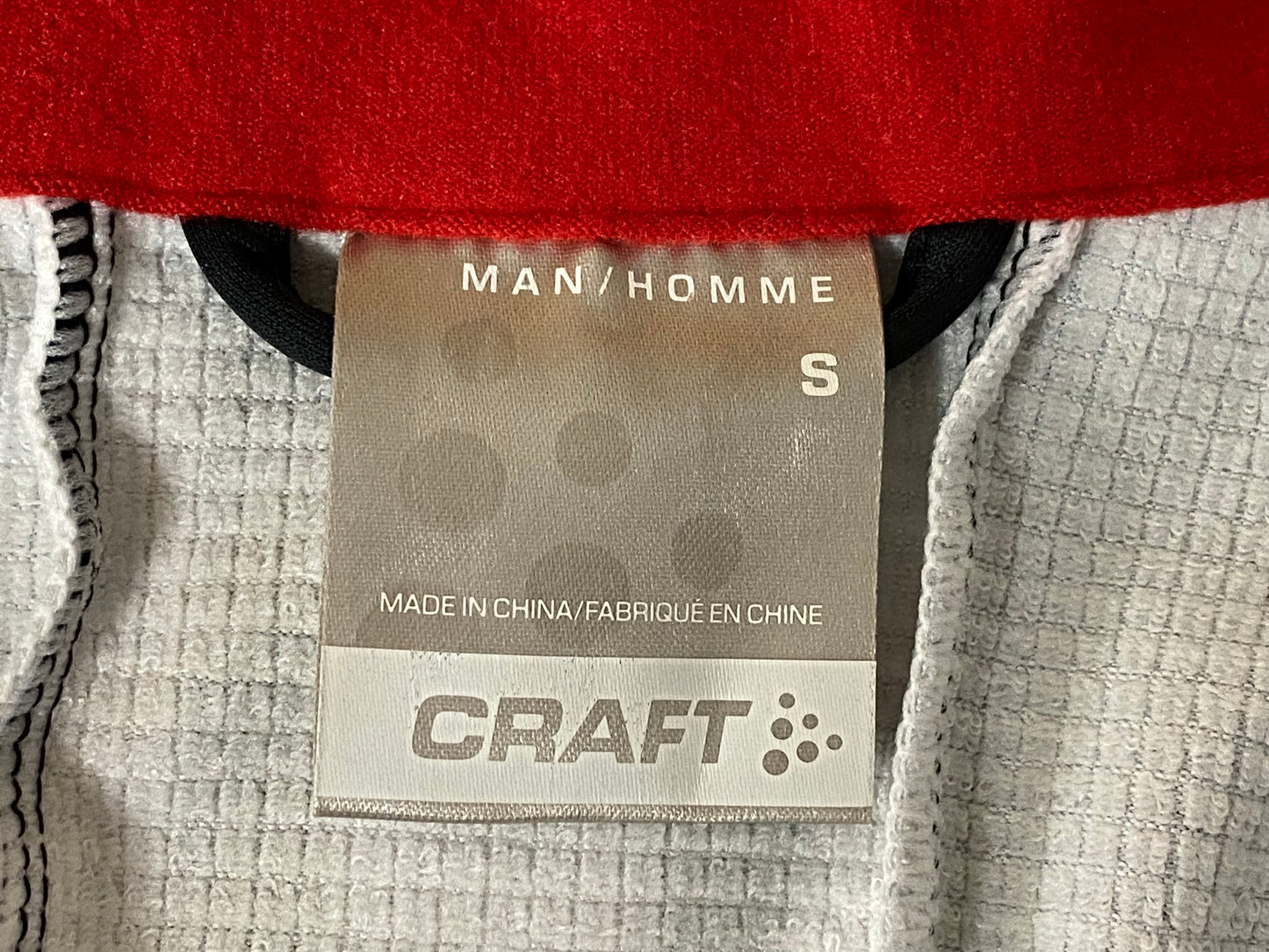 HC364 クラフト CRAFT 裏起毛 サイクルジャケット S 黒