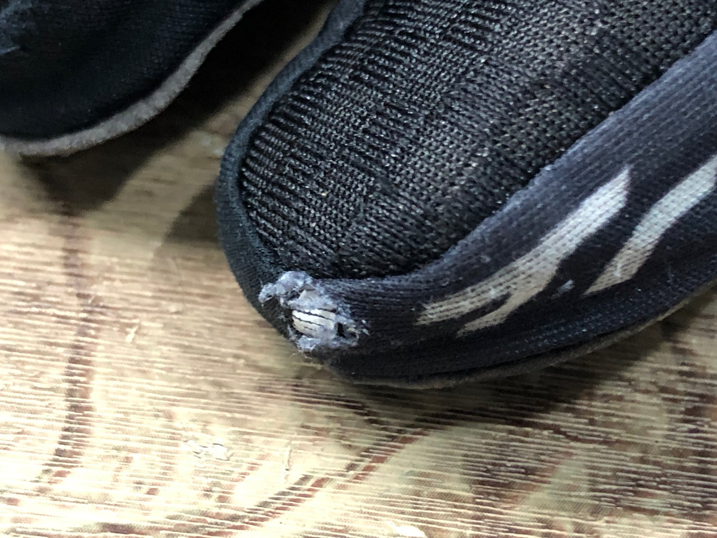 HA202 パールイズミ PEARLiZUMi 裏起毛 長指 サイクルグローブ 黒 XL ※汚れ有