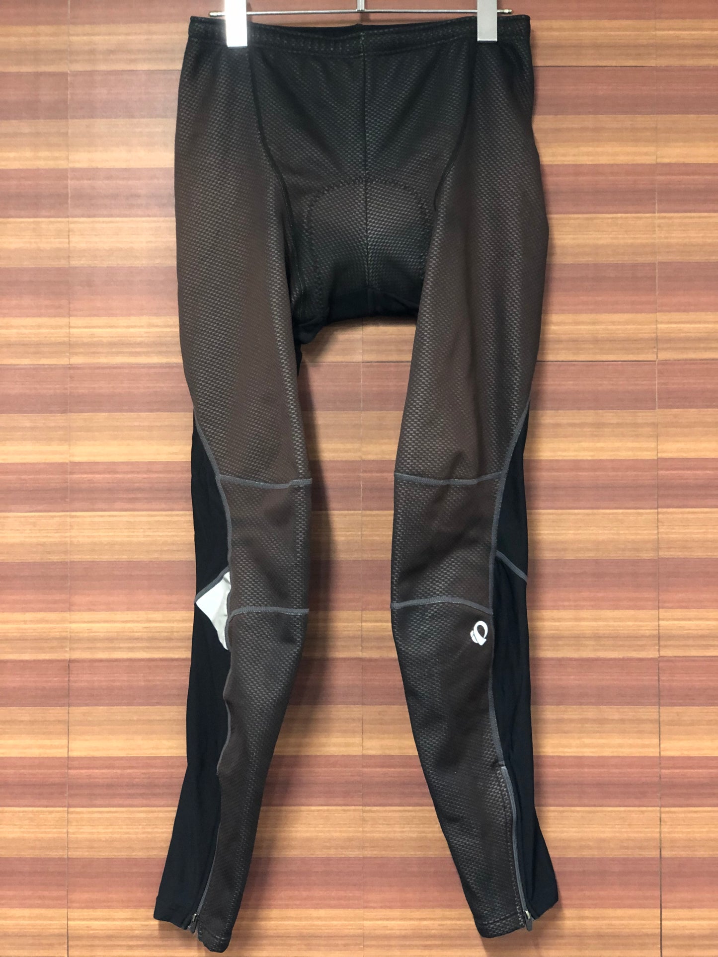 GU982 パールイズミ PEARL iZUMi レーサータイツ 黒 L 裏起毛 ※すれ