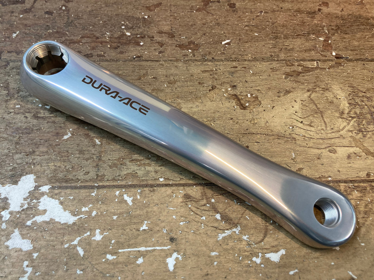 FR056 シマノ SHIMANO FC-7701 クランクセット 175mm 53/42T 9S シルバー ※未使用品