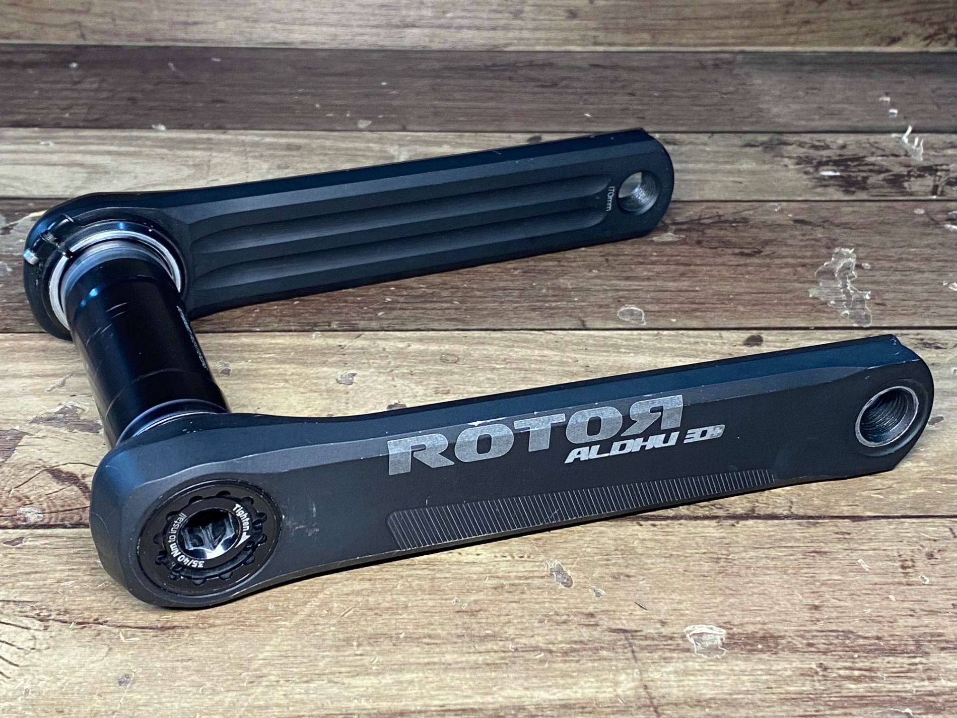 HH845 ローター ROTOR 3D+ クランクセット 170mm アクスル径 Φ30