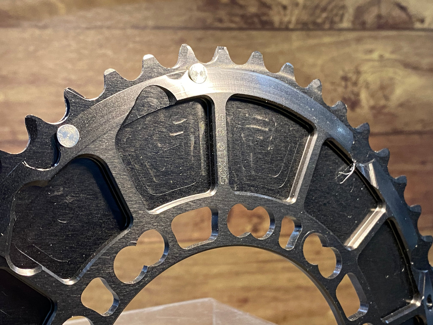GV661 ローター ROTOR Q-RINGS AERO LIMITED BLACK アウターチェーンリング 50T 未使用品