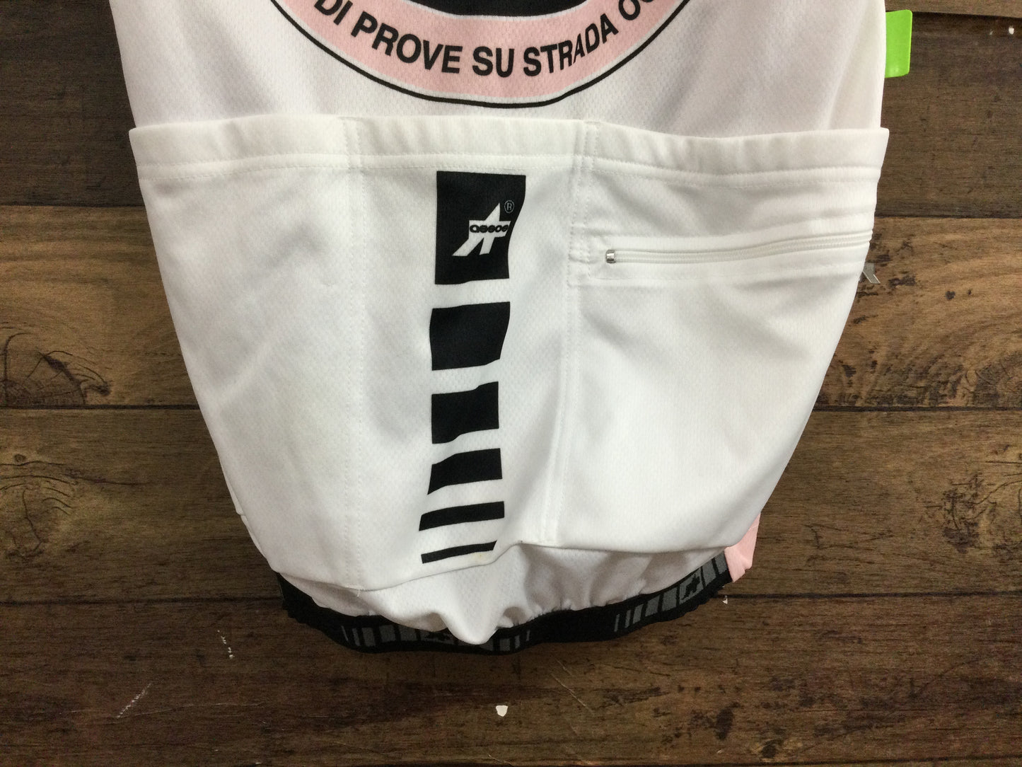 FZ919 アソス assos エキップ equipe 半袖 サイクルジャージ XS 白ピンク