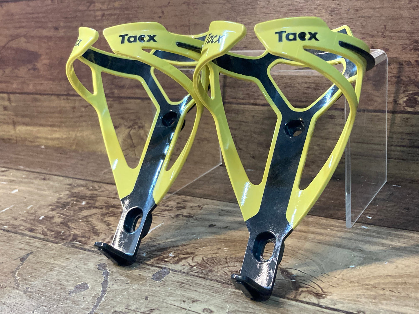 GJ835 タックス TACX デーヴァ DEVA ボトルケージ 黄色 二個セット