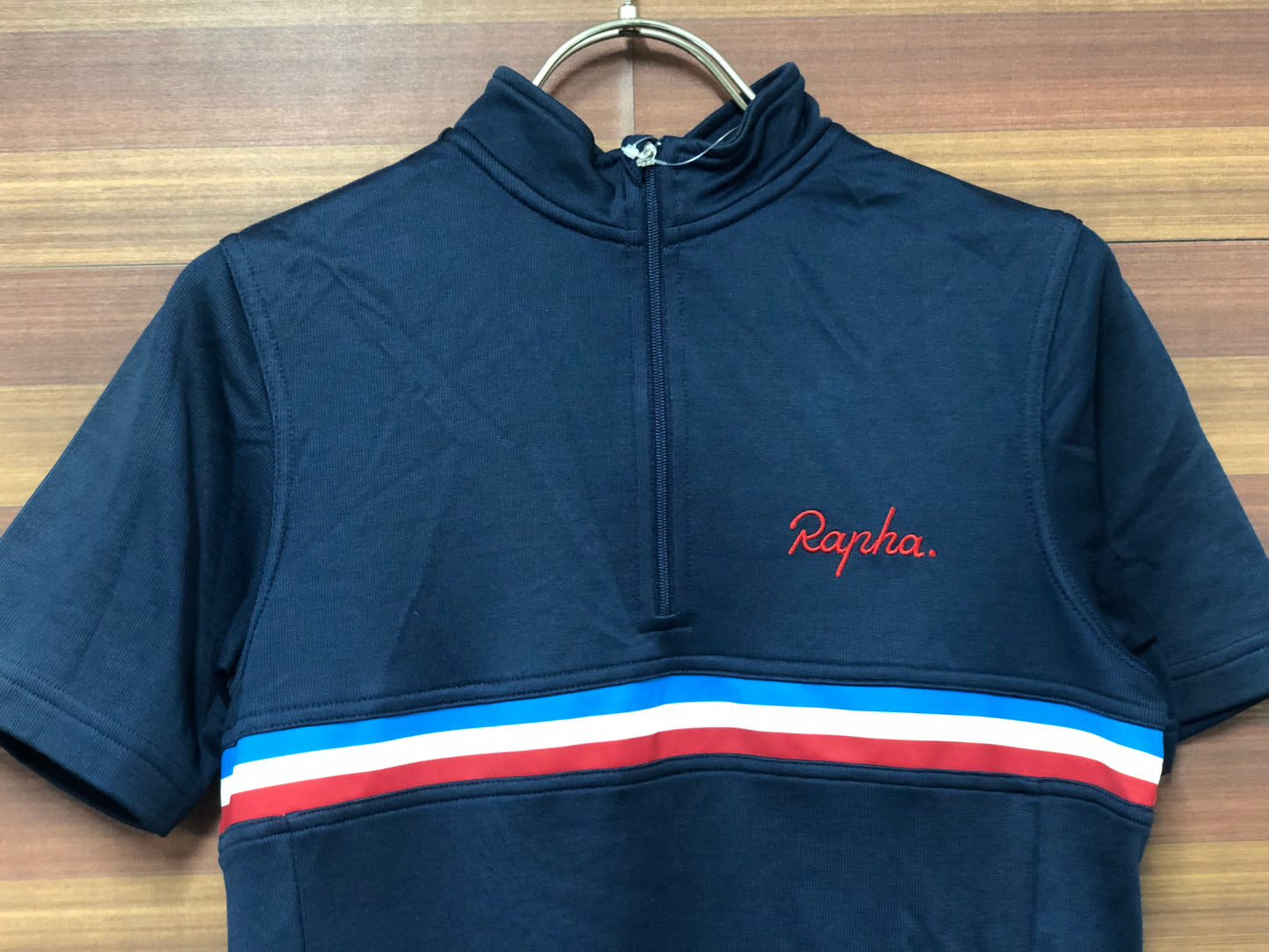 GM078 ラファ Rapha カントリージャージ COUNTRY JERSEY 紺 XS 日焼け