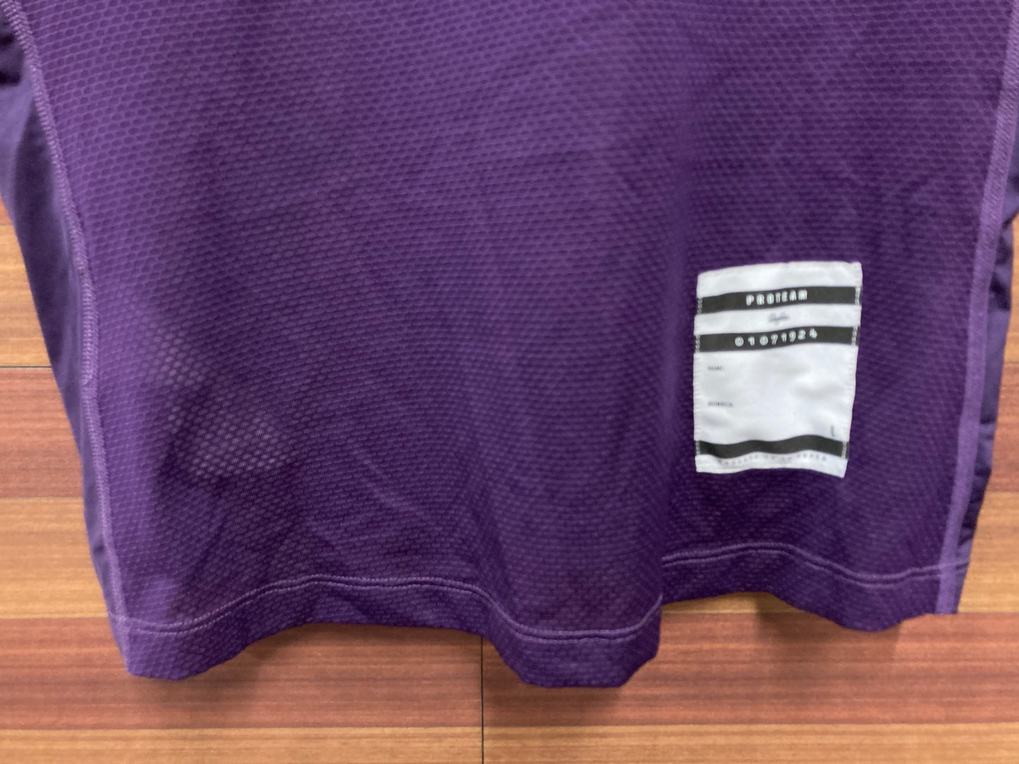 GW474 ラファ Rapha プロチーム ベースレイヤー PRO TEAM BASE LAYER SHORT SLEEVE 半袖 紫 L