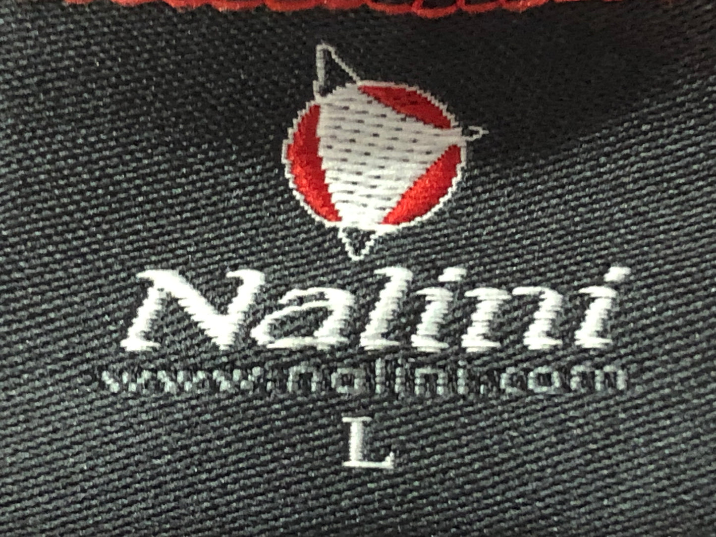 GN347 サンティーニ Santini 半袖 サイクルジャージ 白 L