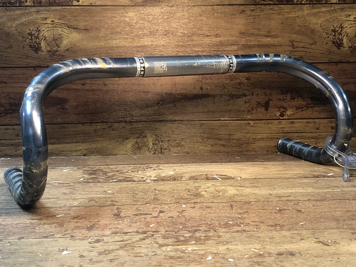 FP245 チネリ Cinelli トップエルゴ TOPERGO64 アルミ ドロップハンドル エンドC-C420mm Φ26.4