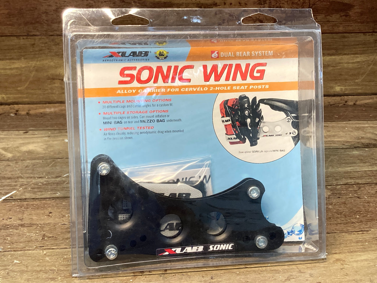 FJ119 エックスラボ XLAB SONIC WING DUAL REAR HYDRATION 黒