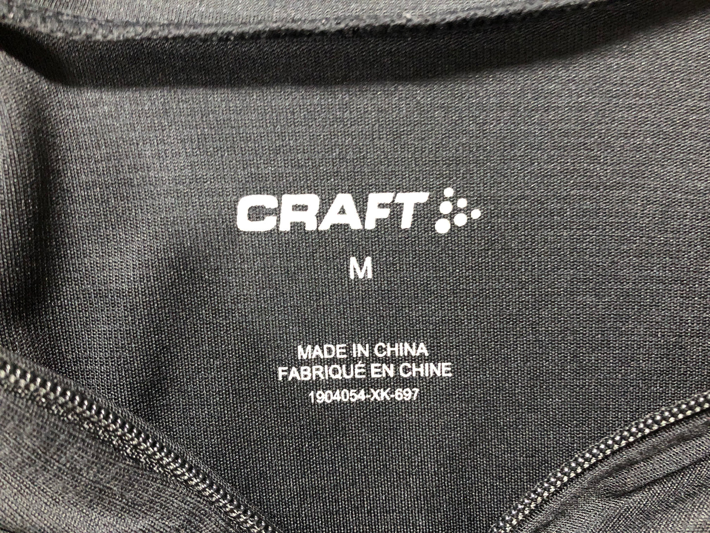 GG456 クラフト CRAFT 半袖サイクルジャージ 黒 M