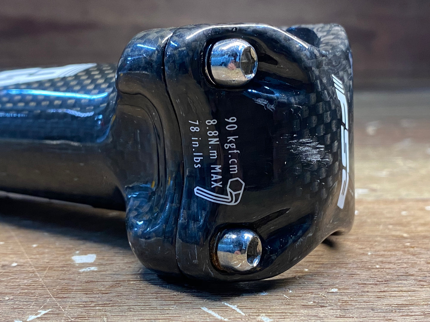 GZ345 FSA アルミ カーボンラップ ステム 120mm