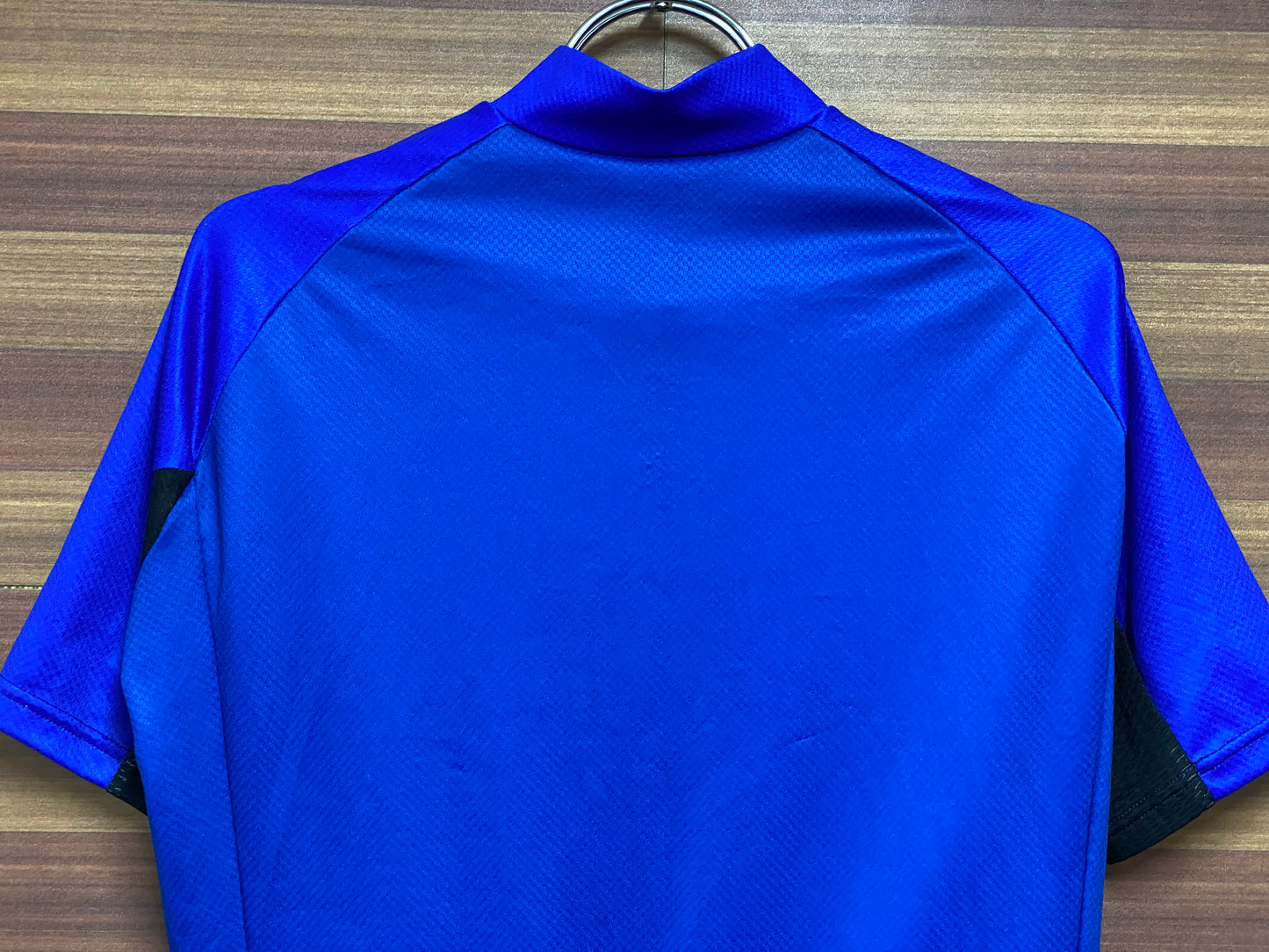 HI435 アソス assos ANTHRACITE SS JERSEY 半袖 サイクルジャージ 青 紺 S ※ほつれ