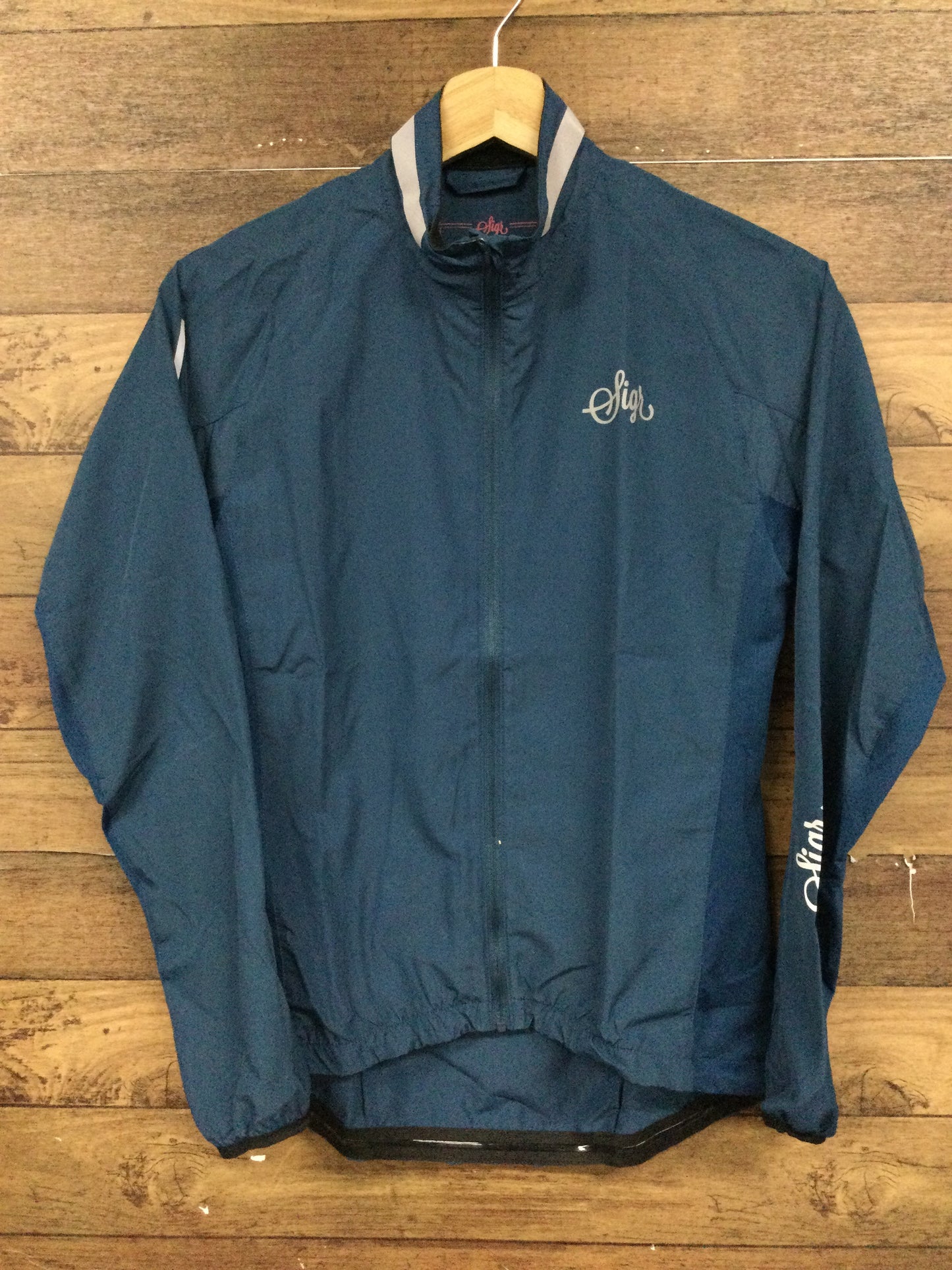 GH001 ★ シーガー Sigr TRERIKSRÖSET WOMAN 長袖ウィンドブレーカー 青 S