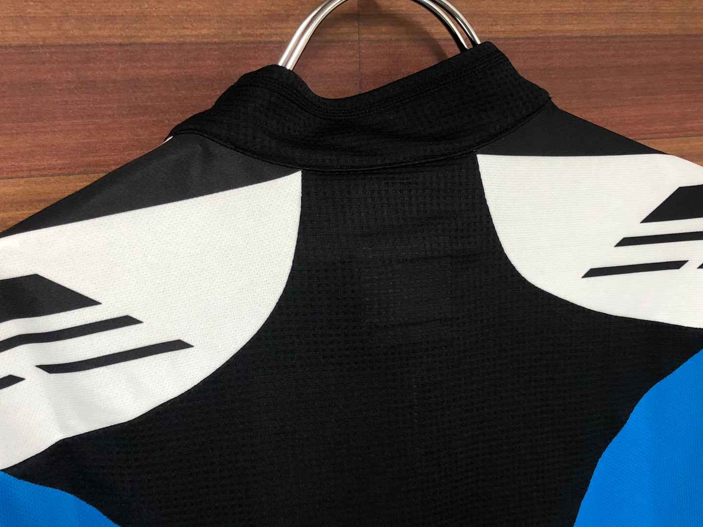 GK781 シマノ SHIMANO ミラークールジャージ MIRROR COOL JERSEY 半袖サイクルジャージ 白青 L