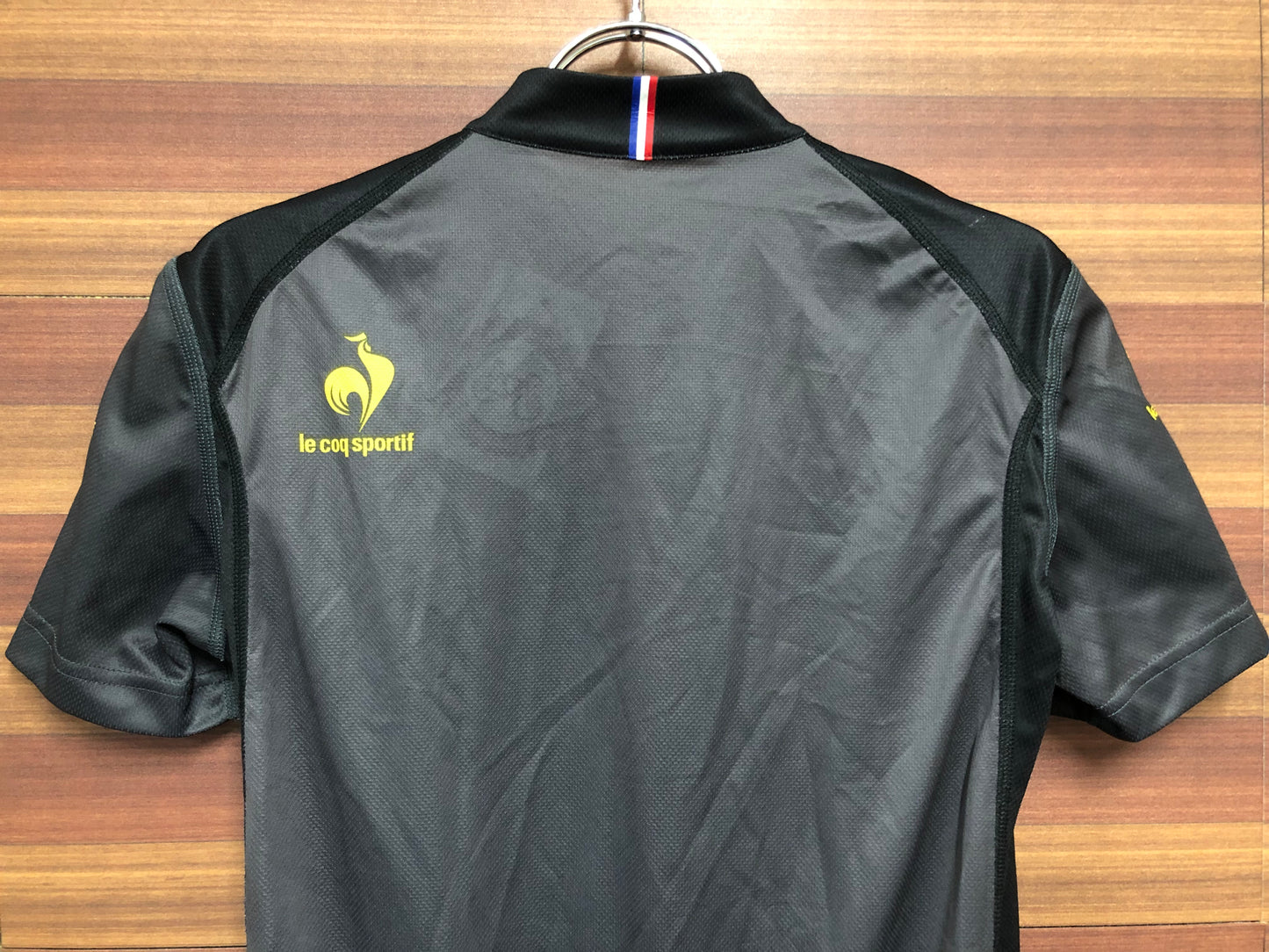 GC620 ルコック Le coq Sportif 半袖 サイクルジャージ S 黒黄