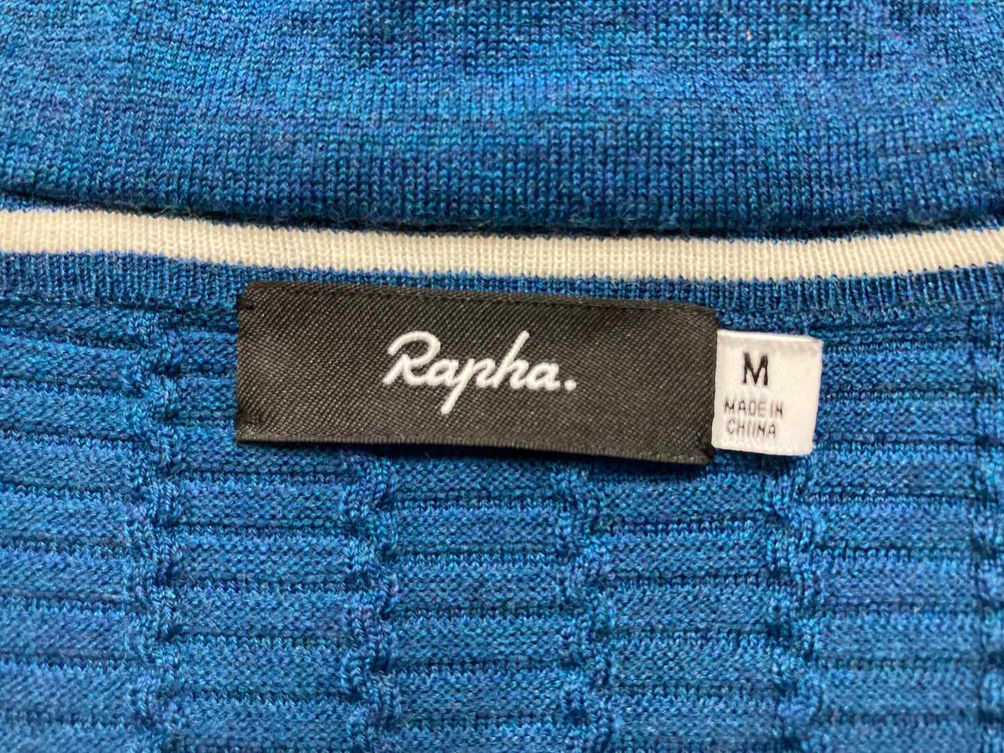 GV868 ラファ Rapha メリノジップジャージ 水色 M