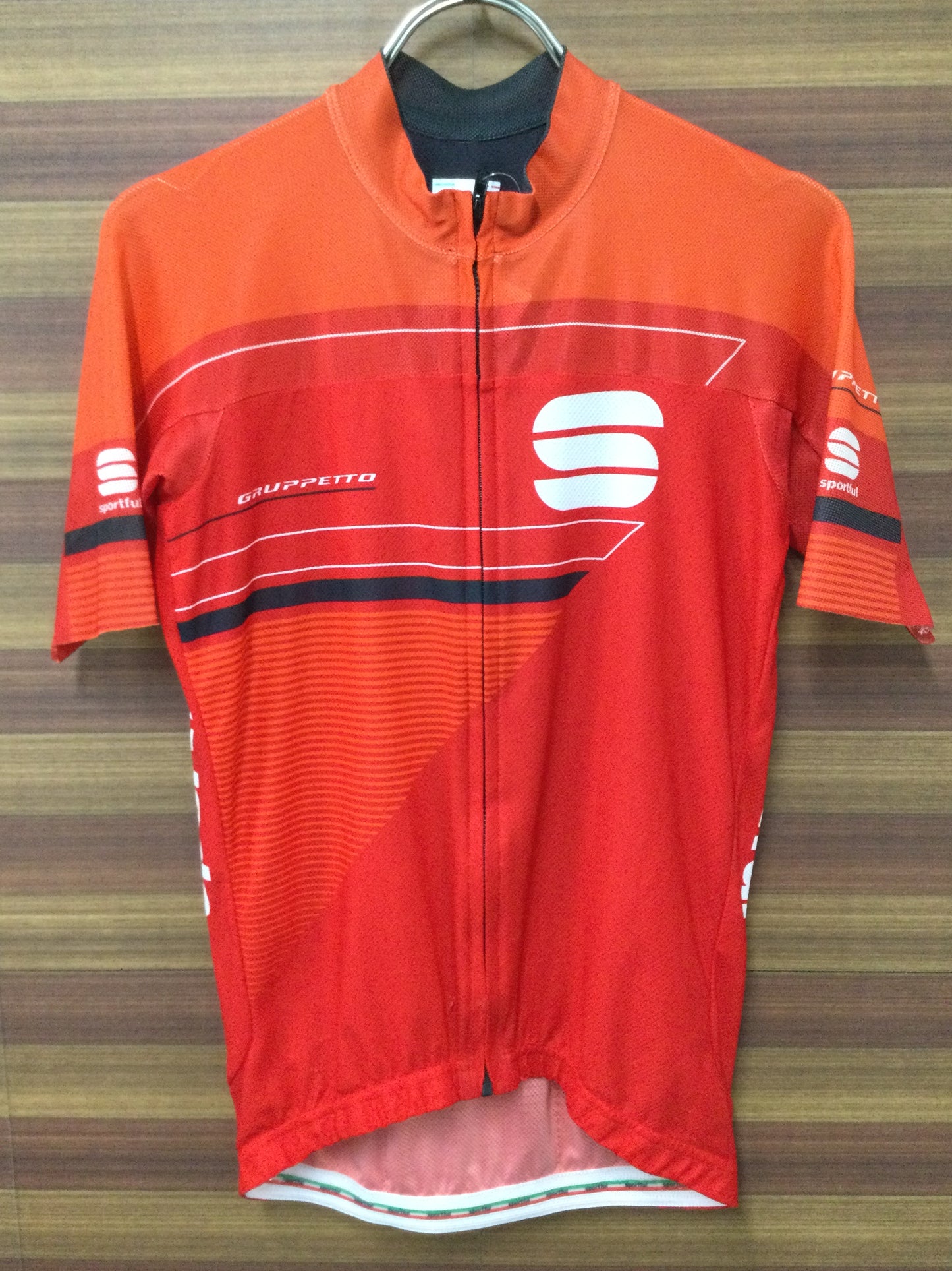 GN430 スポーツフル sportful 半袖 サイクルジャージ 赤 M