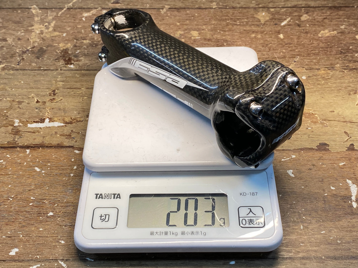 GZ345 FSA アルミ カーボンラップ ステム 120mm