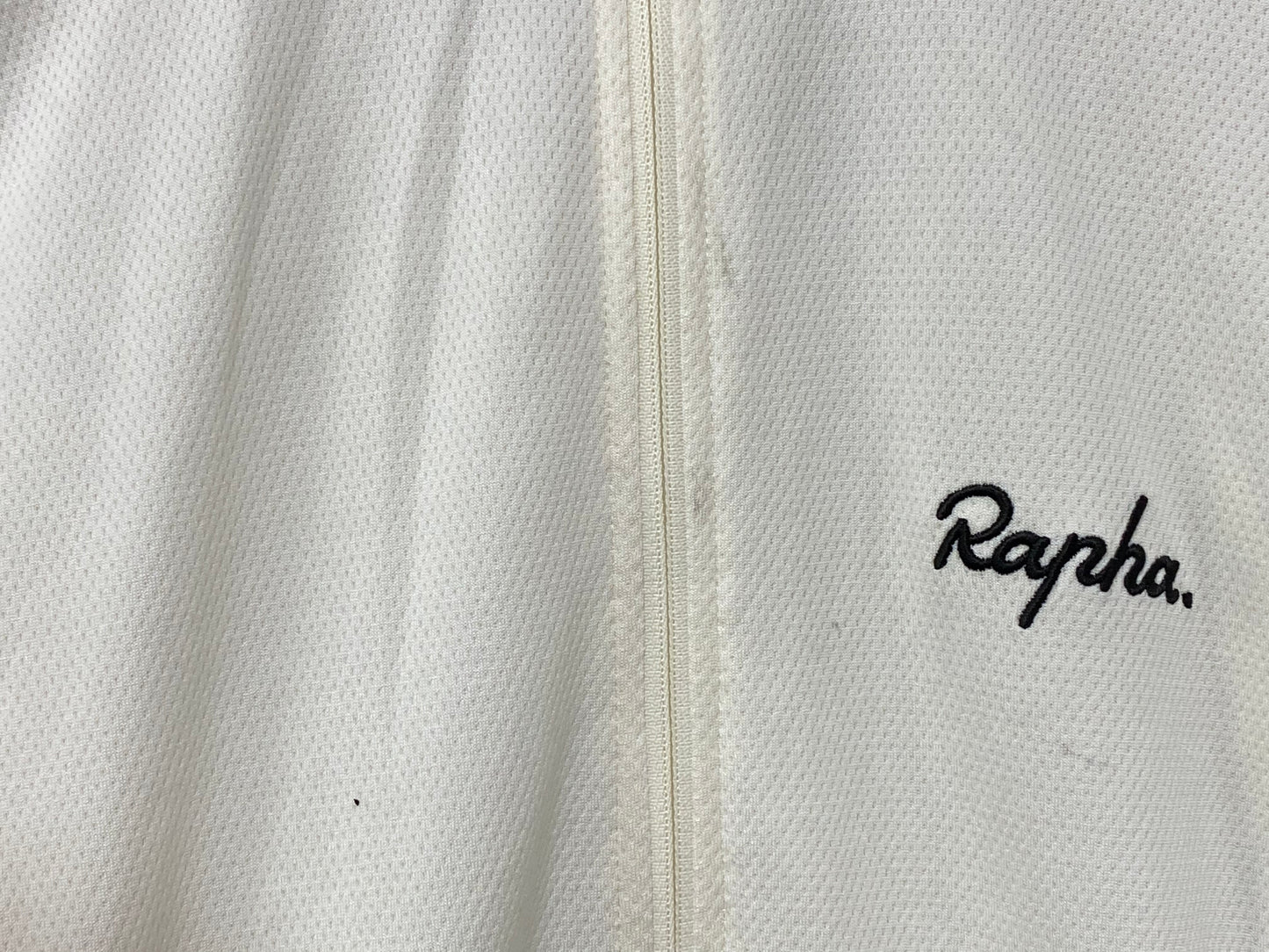 GC875 ラファ Rapha ライトウェイトジャージ LIGHTWEIGHT JERSEY 白 XS 小汚れあり