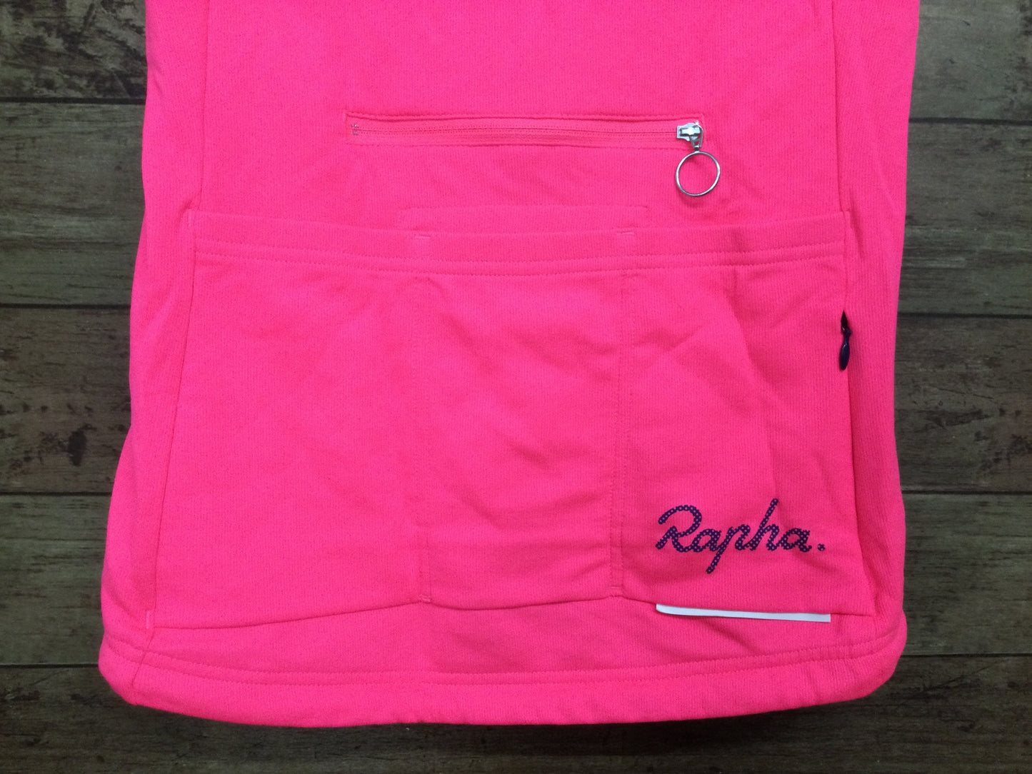 FP536 ラファ Rapha WOMENS SHORT SLEEVE BREVET JERSEY 半袖 サイクルジャージ XS ピンク レディース