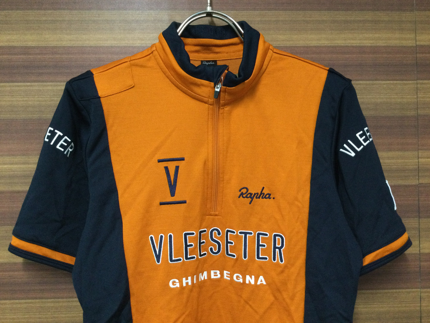 GD727 ラファ Rapha TRADE TEAM JERSEY 半袖サイクルジャージ 橙 S
