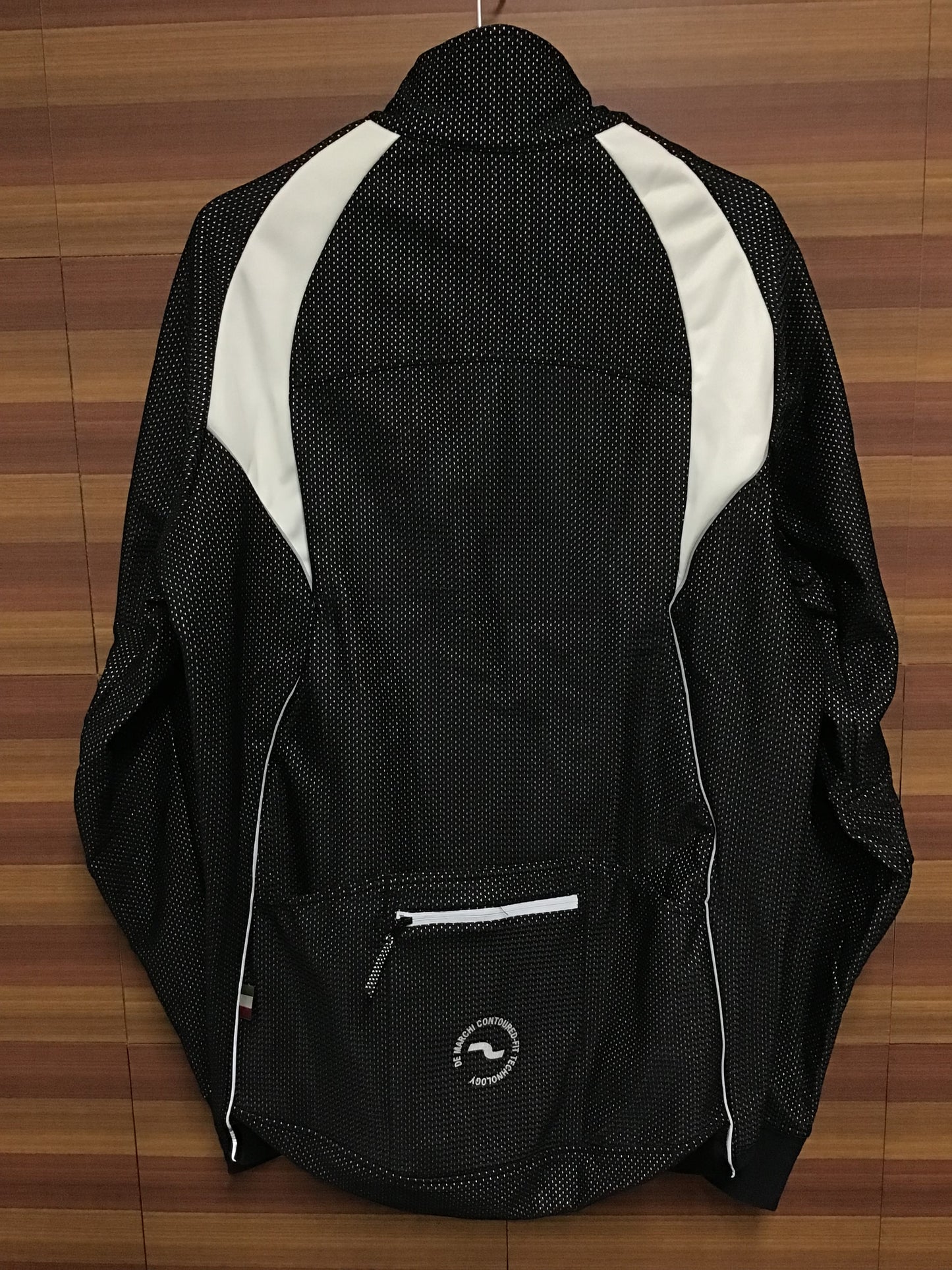 GX800 デマルキ DEMARCHI 長袖 サイクルジャケット 黒 L 裏起毛