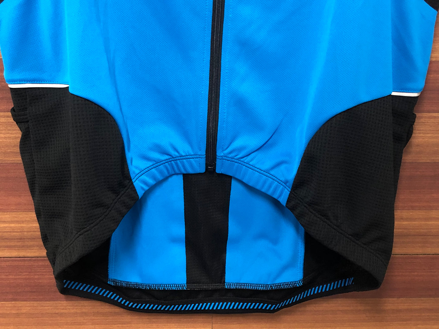 GK781 シマノ SHIMANO ミラークールジャージ MIRROR COOL JERSEY 半袖サイクルジャージ 白青 L