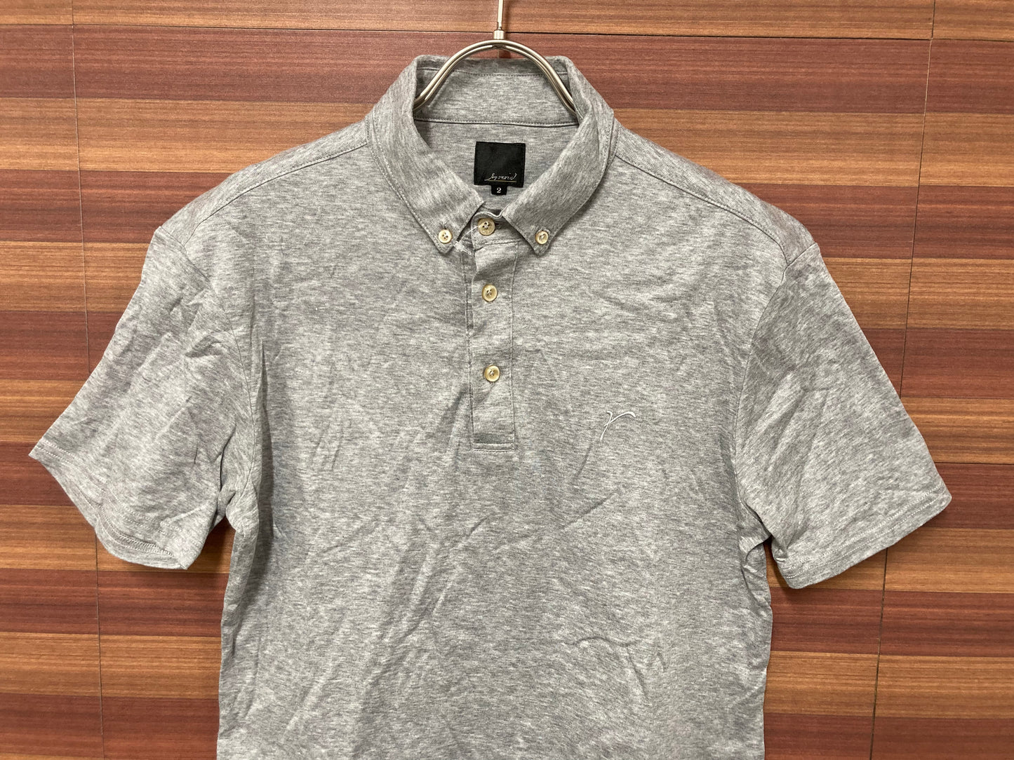 GD111 レリック reric 半袖サイクルシャツ グレー 2