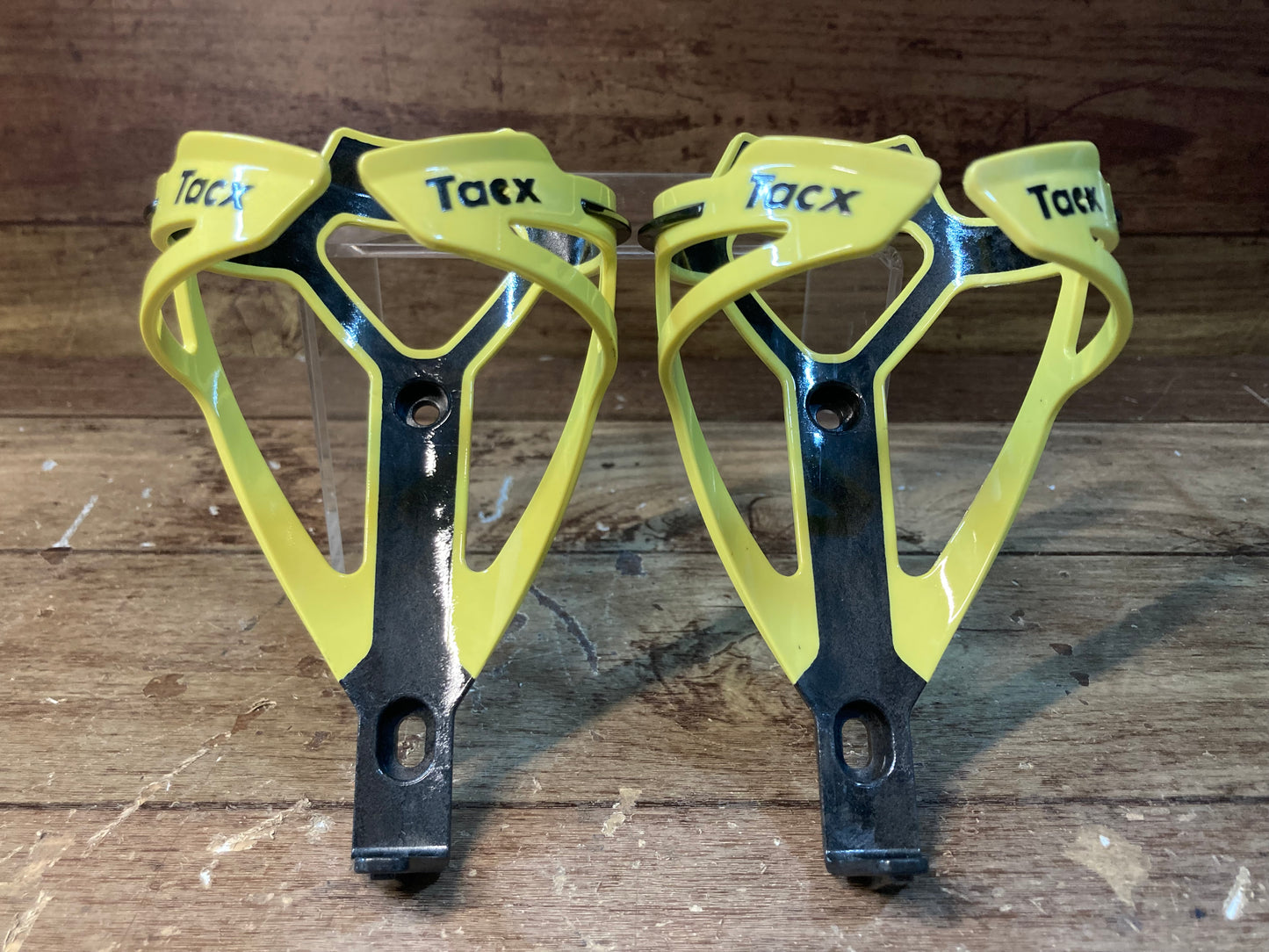 GJ834 タックス TACX デーヴァ DEVA ボトルケージ 黄色 二個セット