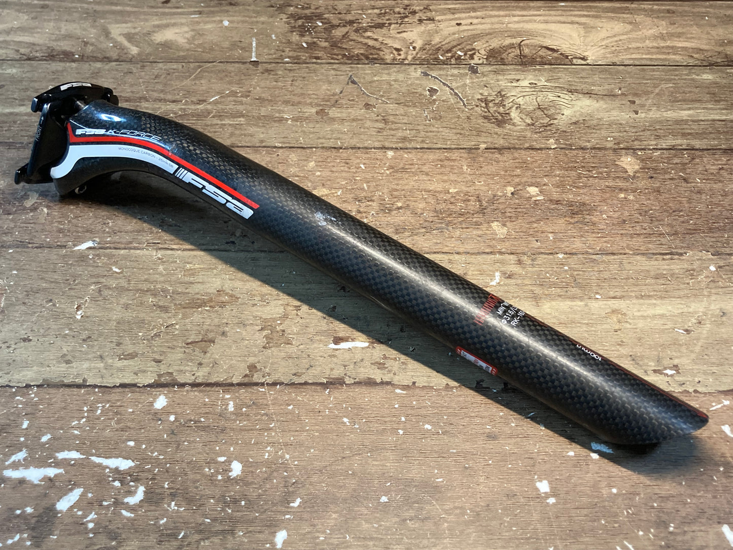GW438 FSA K-FORCE カーボンシートポスト Φ31.6 360mm