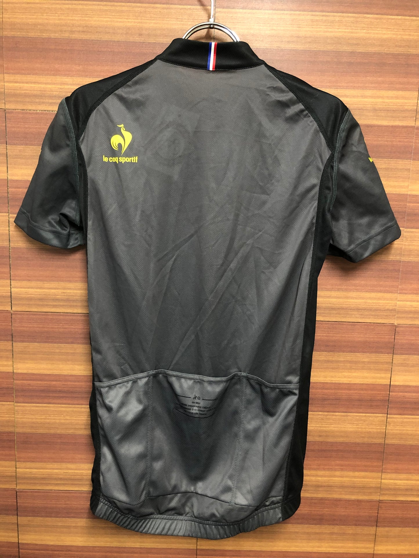 GC620 ルコック Le coq Sportif 半袖 サイクルジャージ S 黒黄