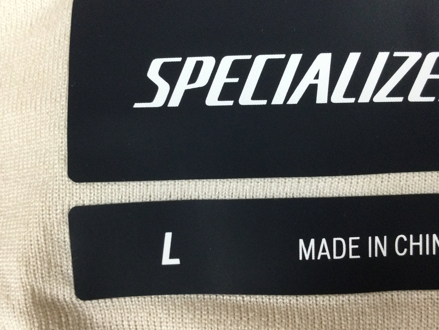 GD549 スペシャライズド SPECIALIZED PRIME POWERGRID JERSEY LONG SLEEVE 長袖 サイクルジャージ オフホワイト L