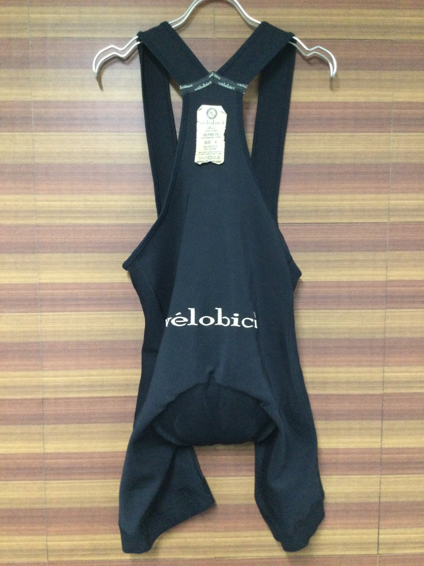 FZ360 ヴェロビチ velobici レネ Rene サーマルビブショーツ 黒 4