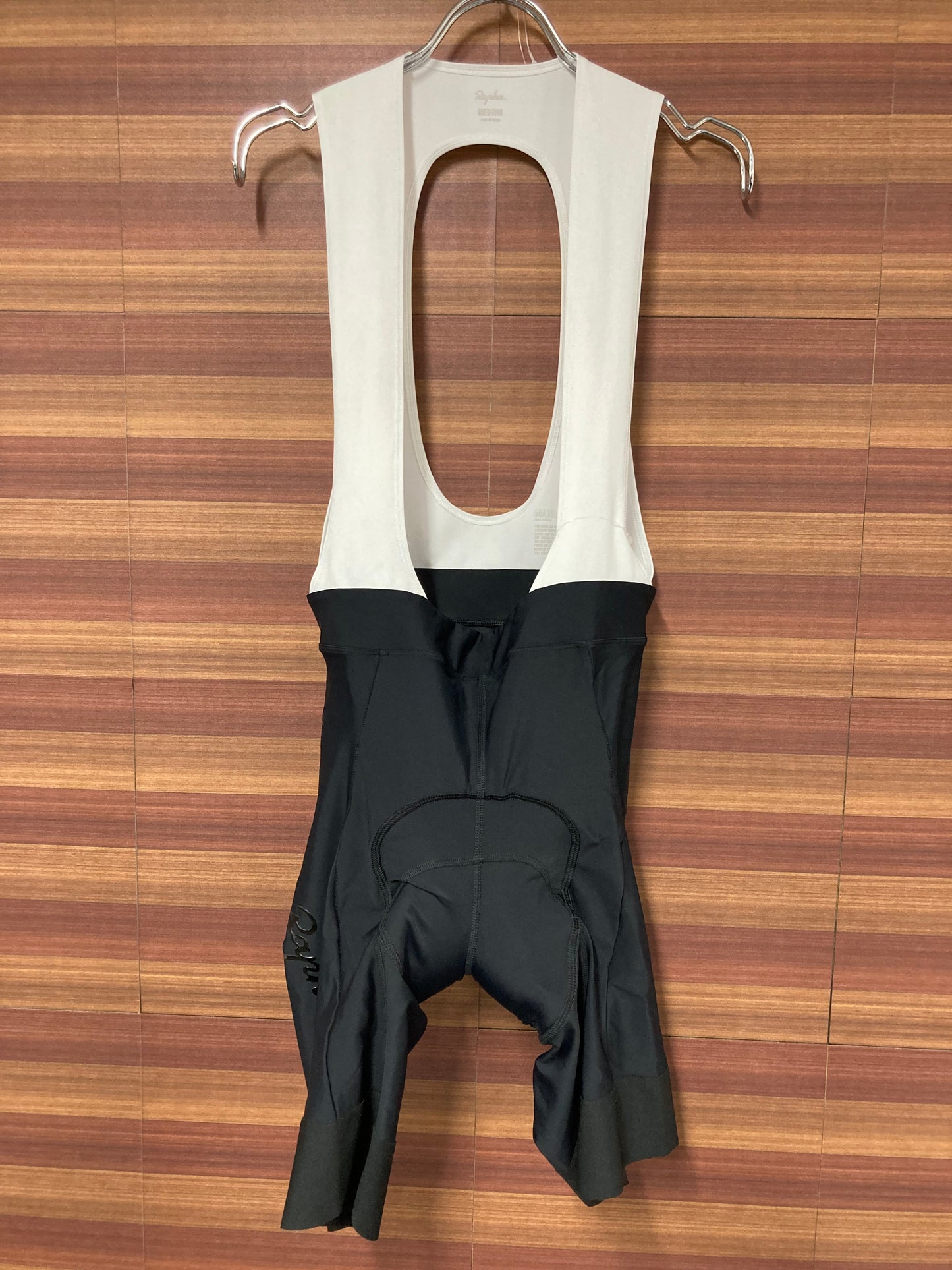 GZ805 ラファ Rapha コアビブショーツ CORE BIB SHORTS 黒 白 M ※パッド擦れあり