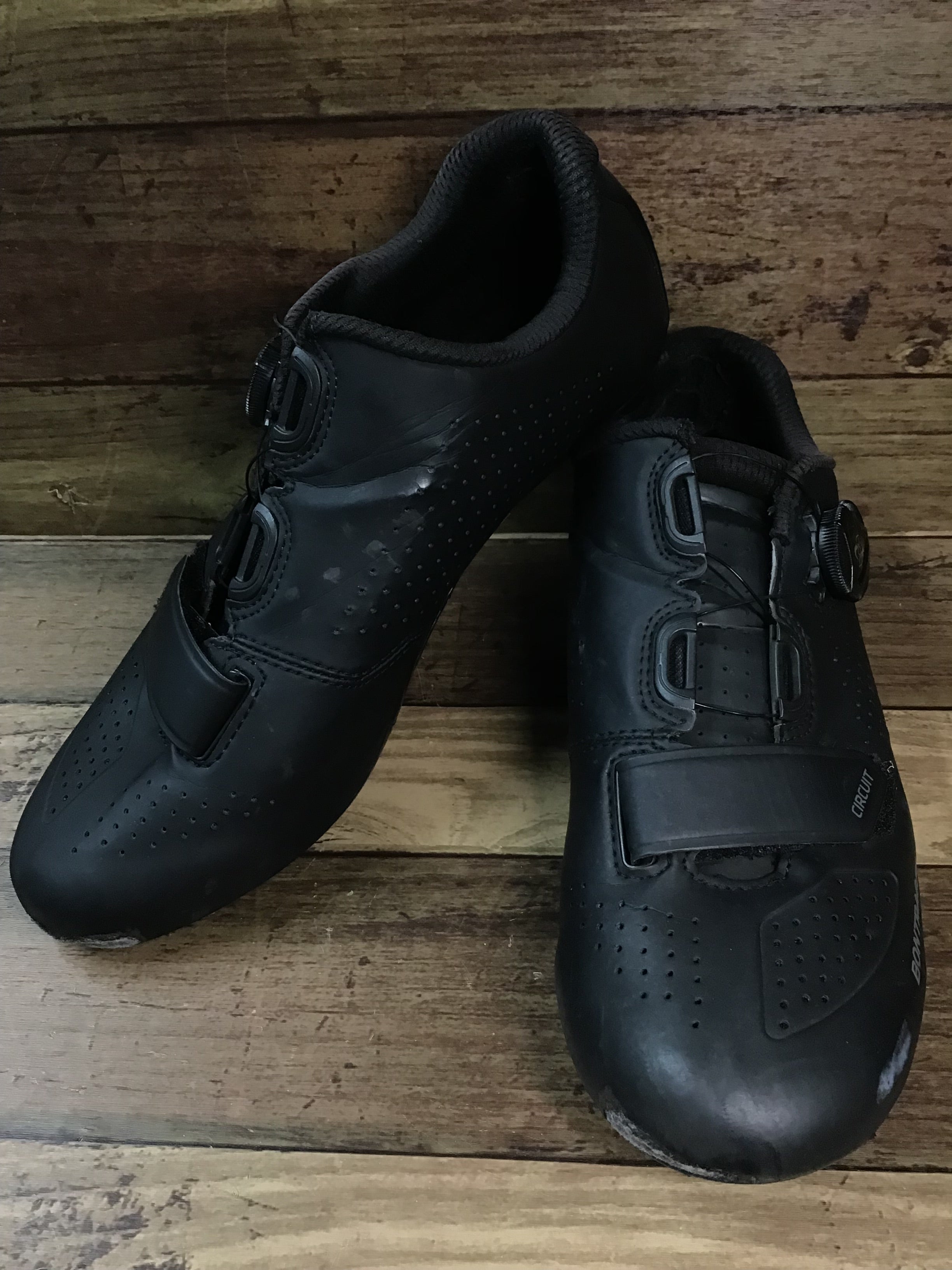 初回特典付 BONT ビンディングシューズ 黒 自転車