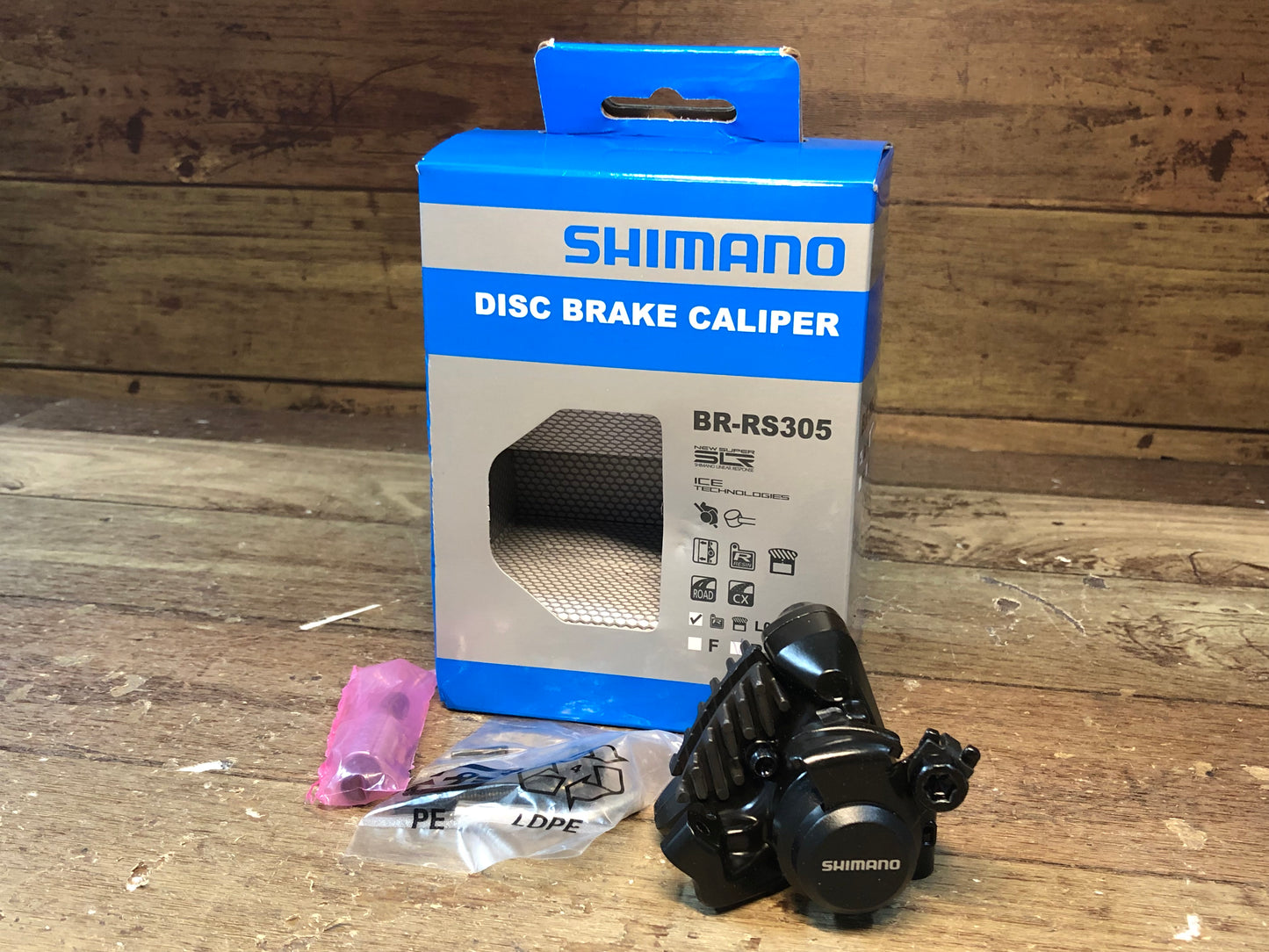 GU596 シマノ SHIMANO BR-RS305 ディスクブレーキキャリパー 片側のみ