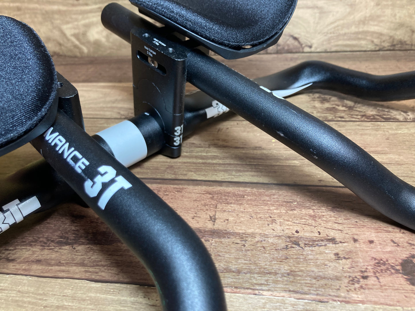 HJ113 3T VOLA-PRO アルミ エアロ TT DHバー Φ31.8 C-C420mm L実測350mm