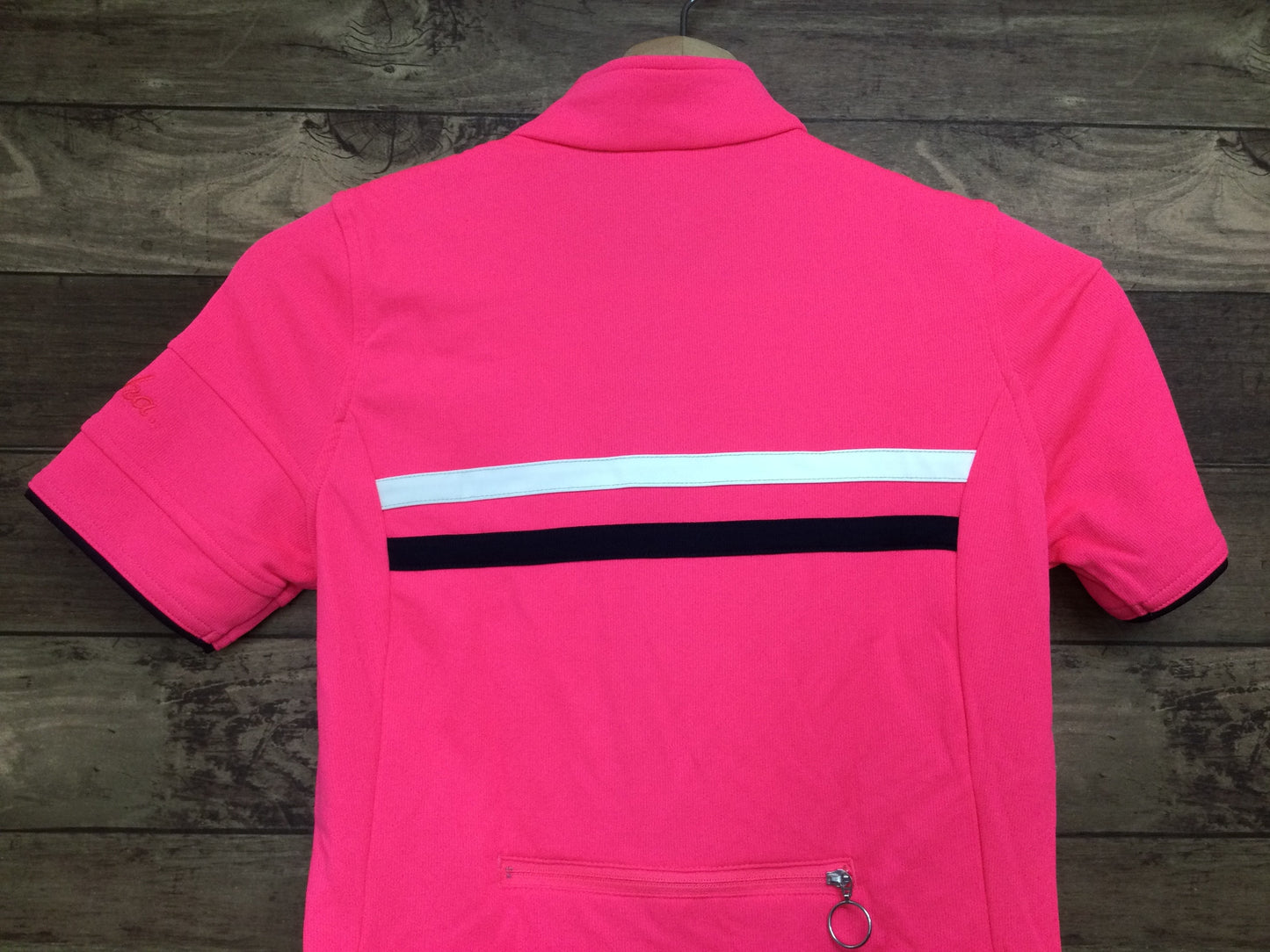 FP536 ラファ Rapha WOMENS SHORT SLEEVE BREVET JERSEY 半袖 サイクルジャージ XS ピンク レディース